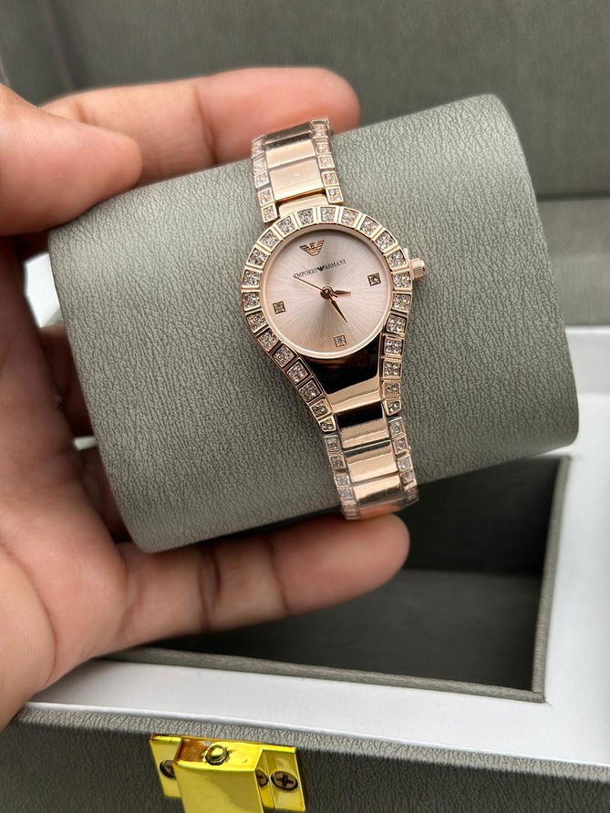 Fancy Party Wear Emporio Armani Watch Wholesale Price In Surat
